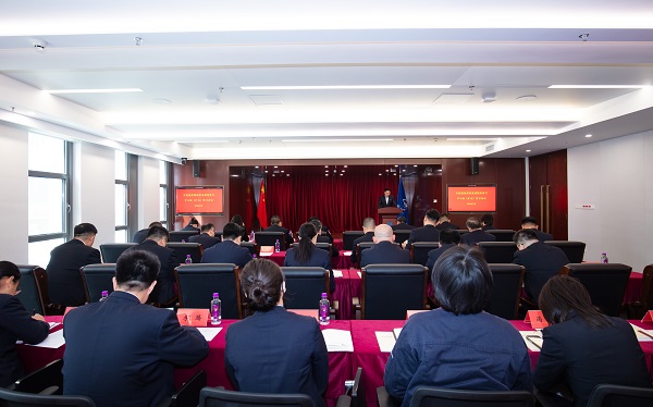 九游官方网页版-九游JIUYOU(中国)召开党委理论学习中心组（扩大）三月学习会暨党支部书记述职评议会